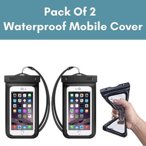 Waterproof Cover for Mobile - Pack of 2 46 in stock