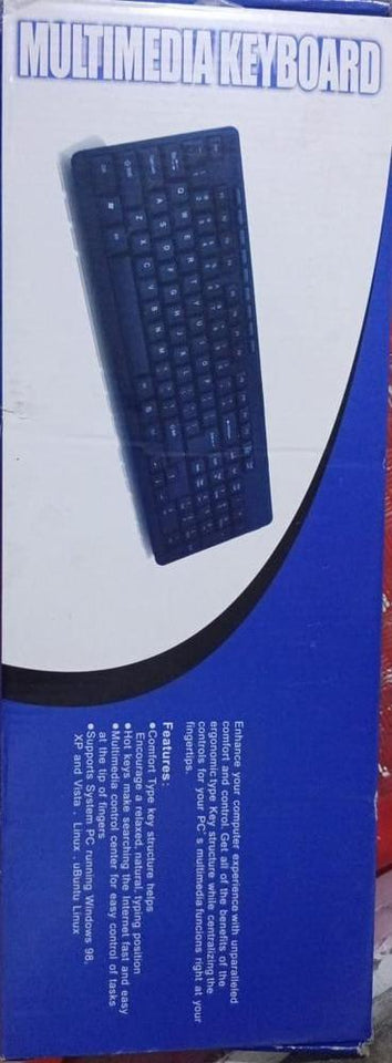 USB Plug-and-Play Wired Keyboard